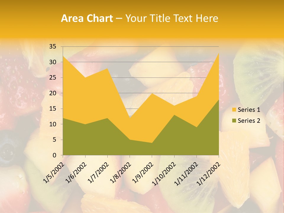 A Close Up Of A Bunch Of Fruit On A Table PowerPoint Template