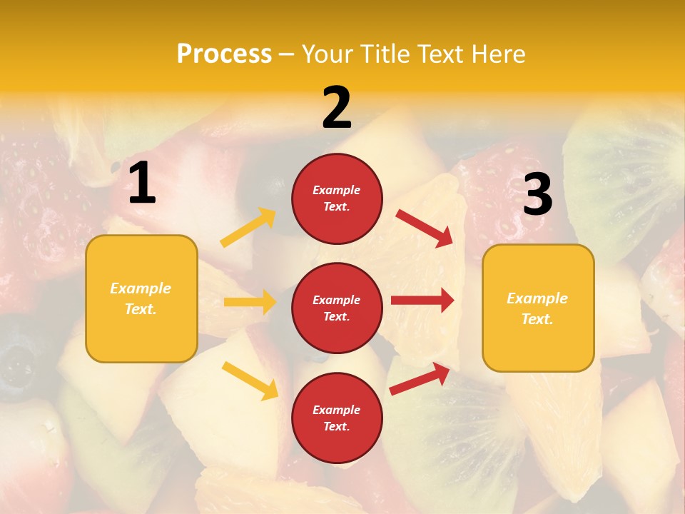 A Close Up Of A Bunch Of Fruit On A Table PowerPoint Template