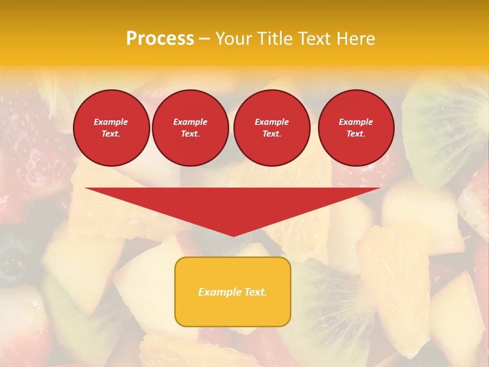 A Close Up Of A Bunch Of Fruit On A Table PowerPoint Template