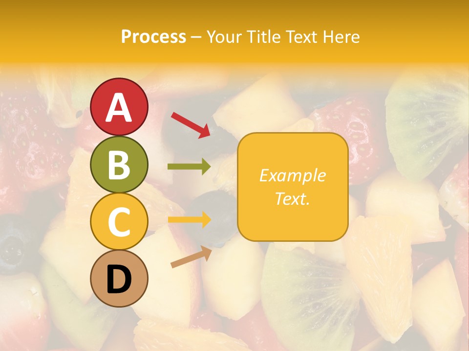 A Close Up Of A Bunch Of Fruit On A Table PowerPoint Template