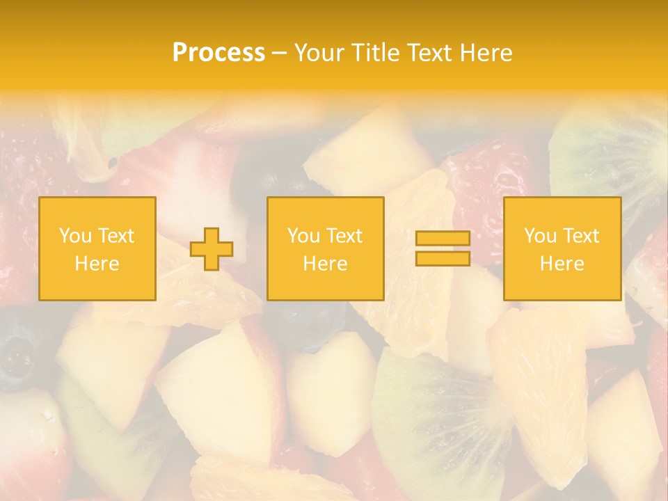 A Close Up Of A Bunch Of Fruit On A Table PowerPoint Template