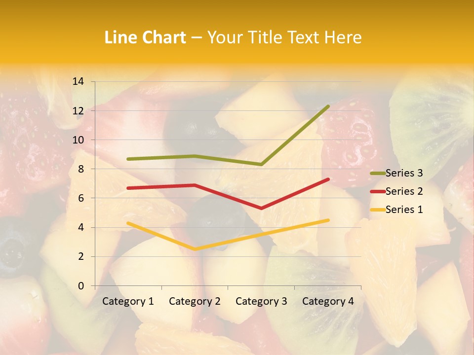A Close Up Of A Bunch Of Fruit On A Table PowerPoint Template