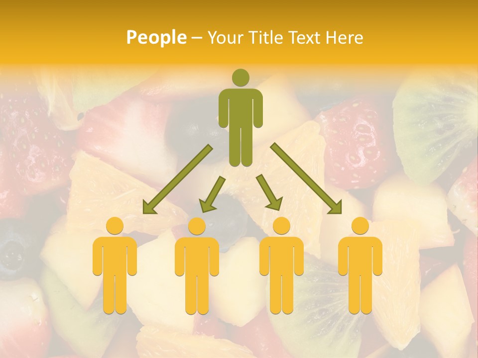 A Close Up Of A Bunch Of Fruit On A Table PowerPoint Template