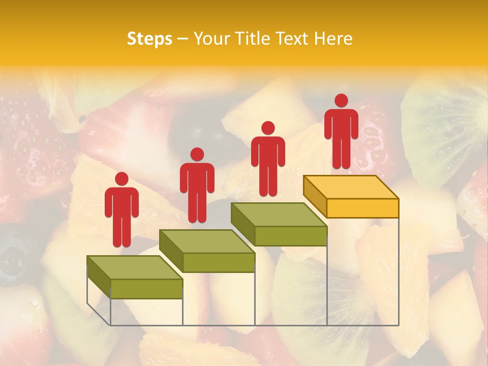 A Close Up Of A Bunch Of Fruit On A Table PowerPoint Template