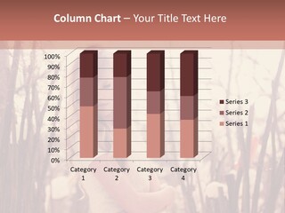 A Woman Standing In Front Of Some Trees PowerPoint Template