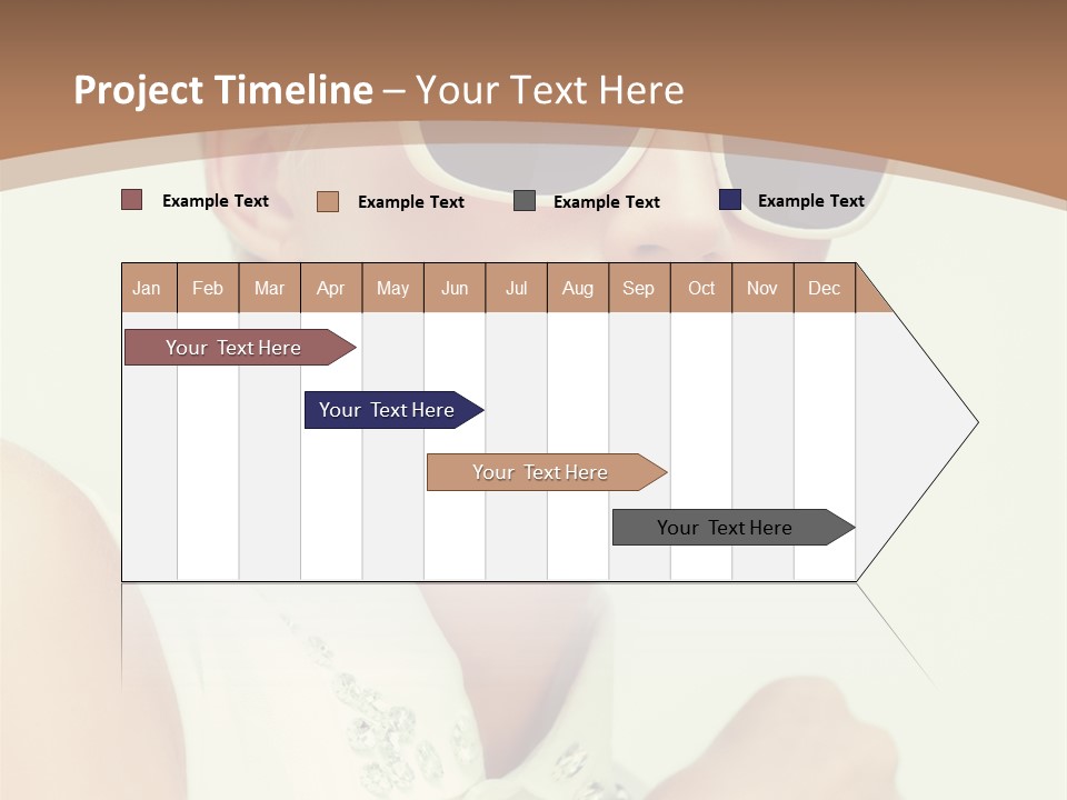 A Woman Wearing Sunglasses And A White Shirt PowerPoint Template