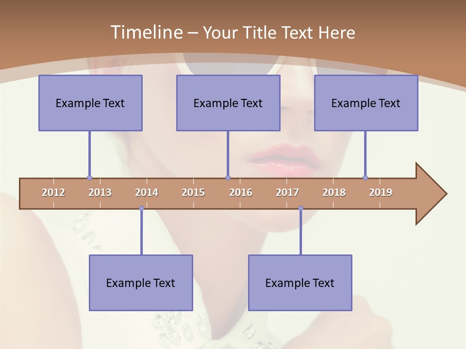 A Woman Wearing Sunglasses And A White Shirt PowerPoint Template