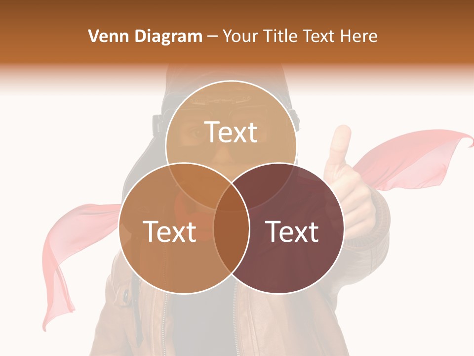 A Young Boy Wearing A Leather Jacket And Goggles Giving A Thumbs Up PowerPoint Template
