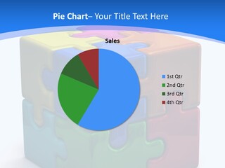 A Colorful Puzzle Piece Powerpoint Presentation PowerPoint Template