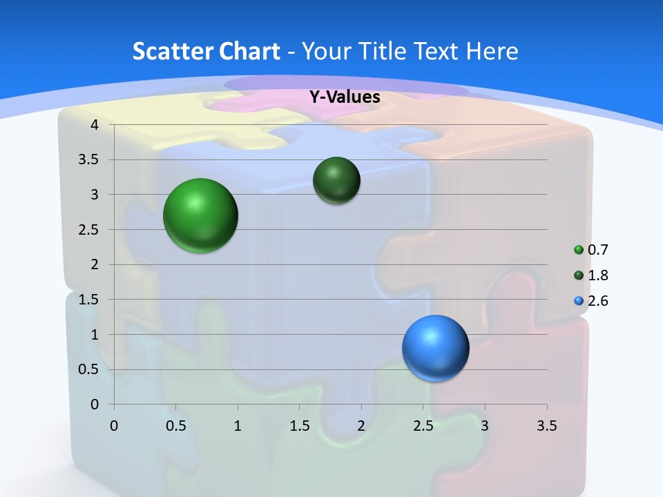 A Colorful Puzzle Piece Powerpoint Presentation PowerPoint Template