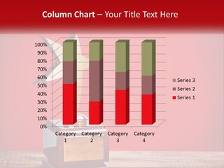 A Golden Star On Top Of A Wooden Table PowerPoint Template