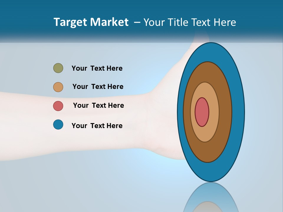 A Hand Giving A Thumbs Up With A Blue Background PowerPoint Template