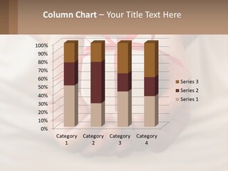 A Person Holding A Present In Their Hands PowerPoint Template