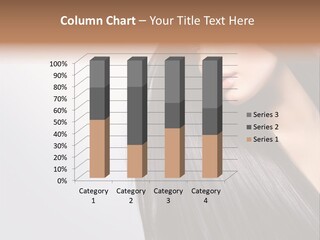 A Woman With Long Black Hair Powerpoint Template PowerPoint Template