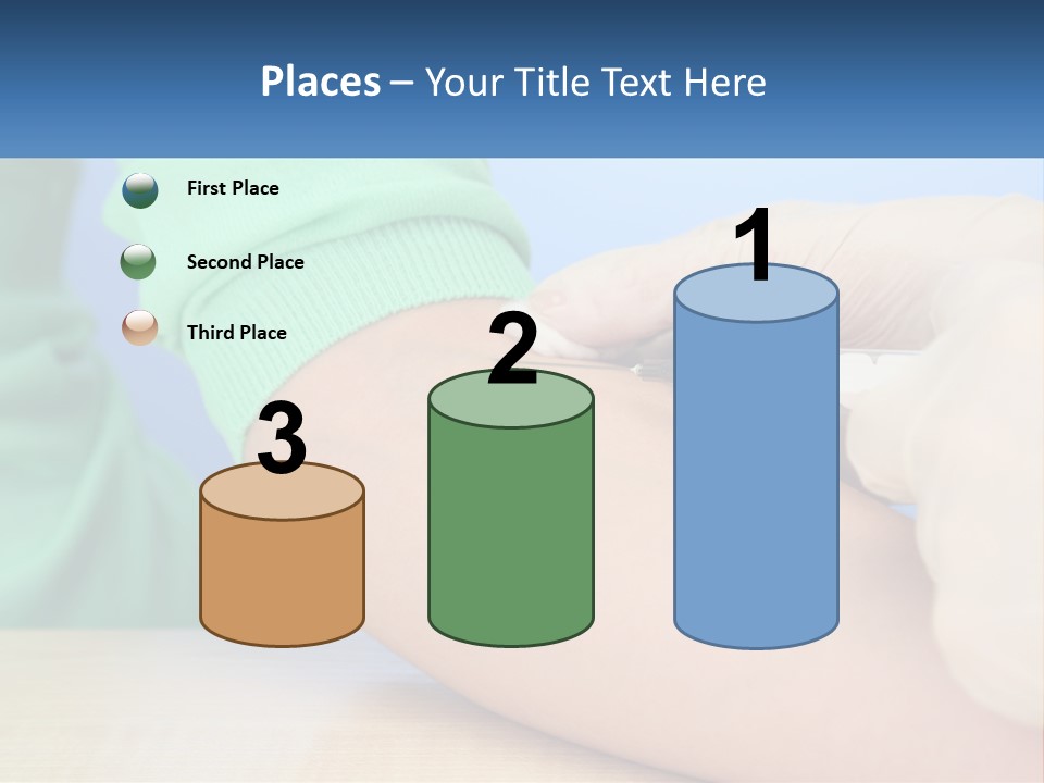 A Person In A Green Shirt Is Holding A Sys PowerPoint Template