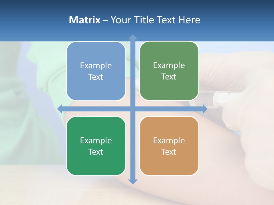 A Person In A Green Shirt Is Holding A Sys PowerPoint Template