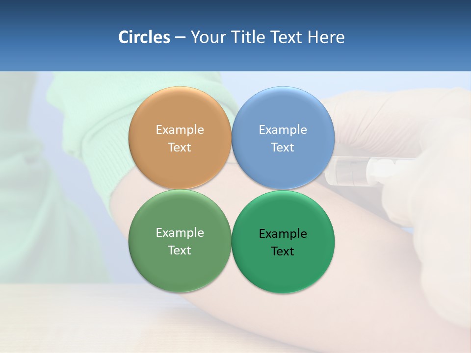 A Person In A Green Shirt Is Holding A Sys PowerPoint Template
