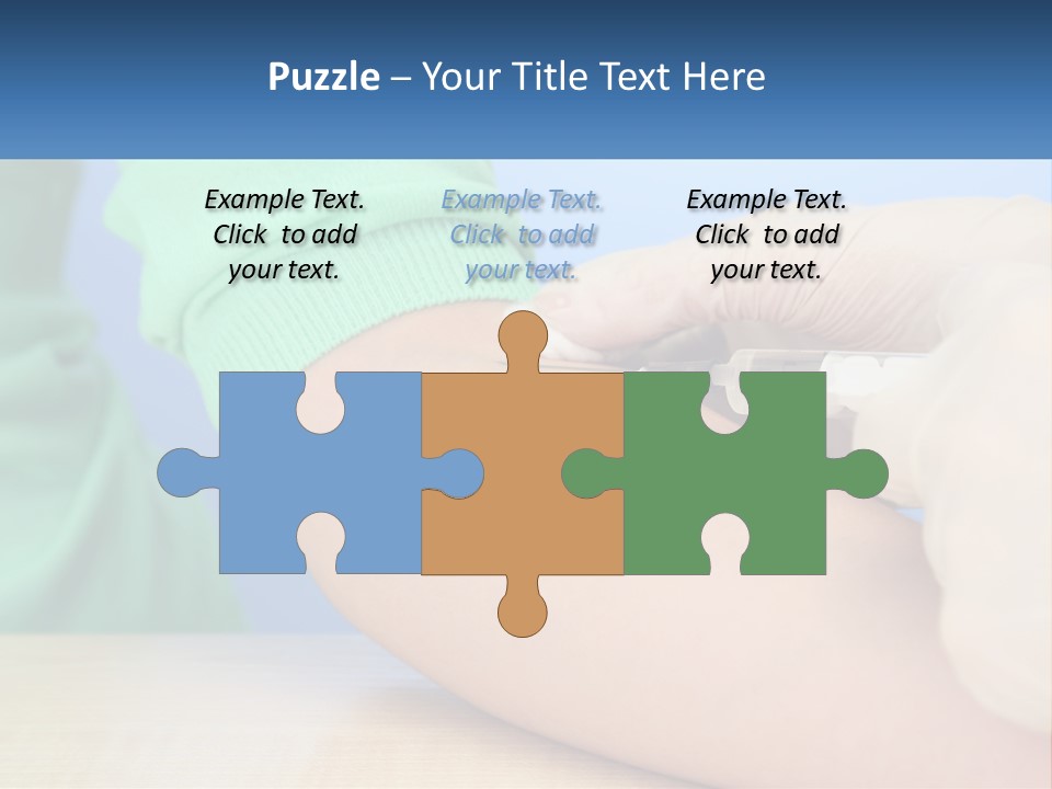 A Person In A Green Shirt Is Holding A Sys PowerPoint Template