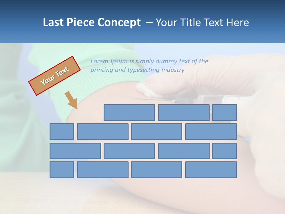 A Person In A Green Shirt Is Holding A Sys PowerPoint Template