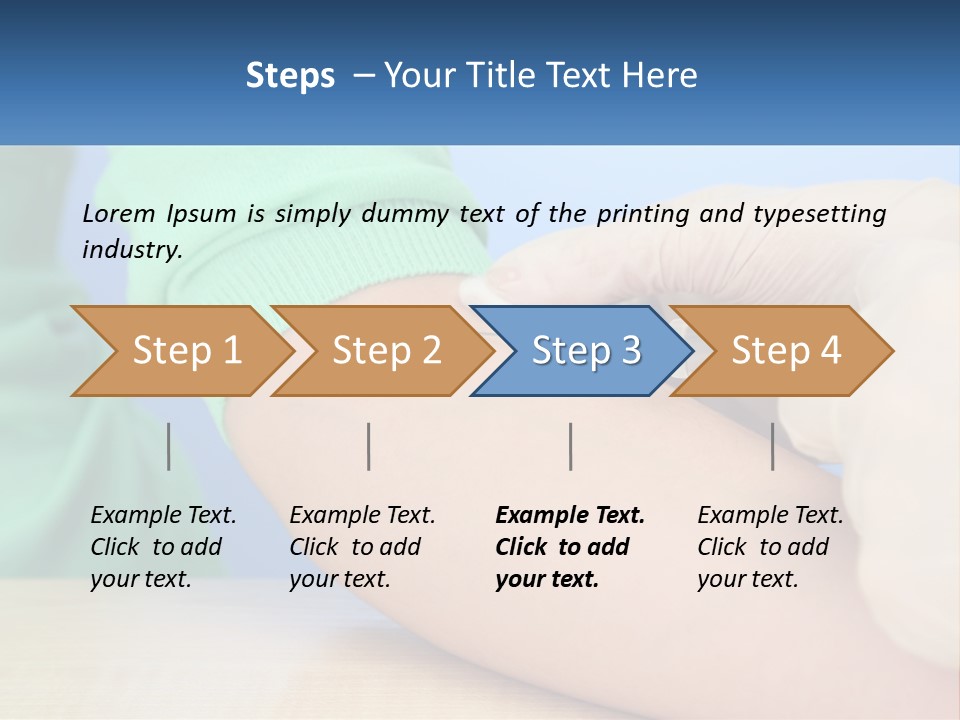A Person In A Green Shirt Is Holding A Sys PowerPoint Template