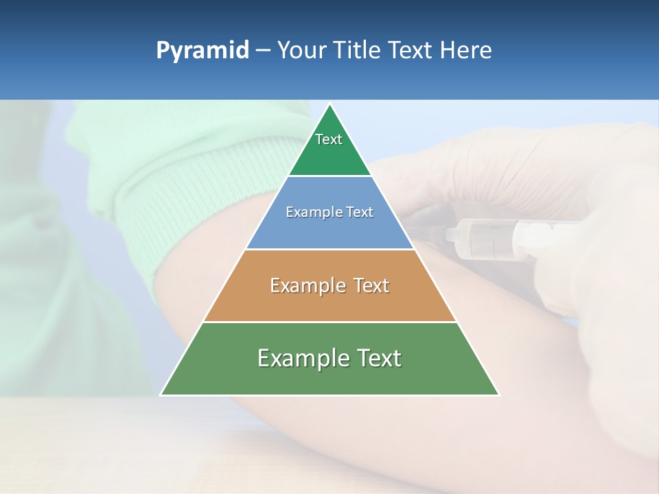 A Person In A Green Shirt Is Holding A Sys PowerPoint Template