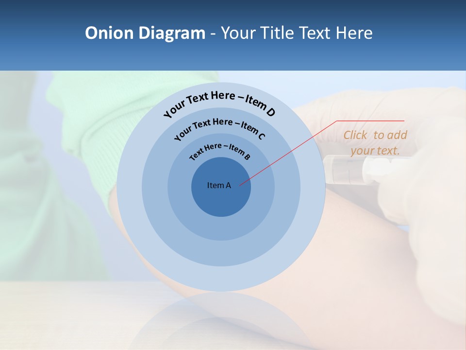 A Person In A Green Shirt Is Holding A Sys PowerPoint Template