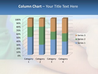 A Person In A Green Shirt Is Holding A Sys PowerPoint Template
