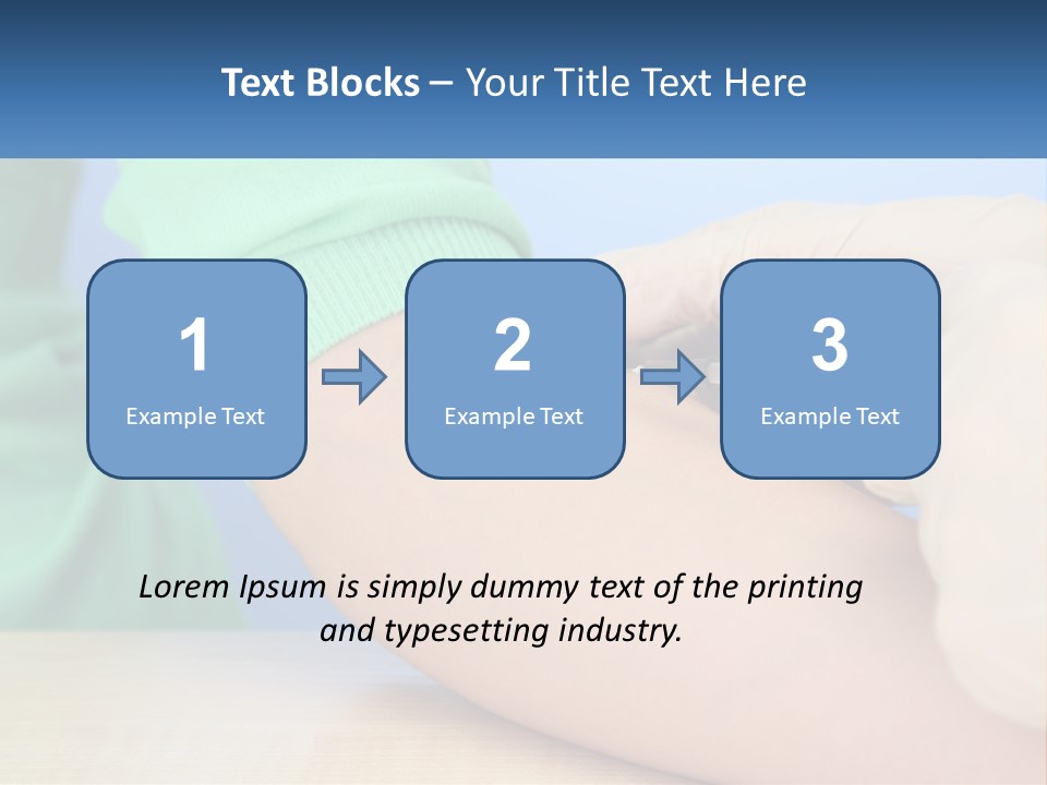 A Person In A Green Shirt Is Holding A Sys PowerPoint Template