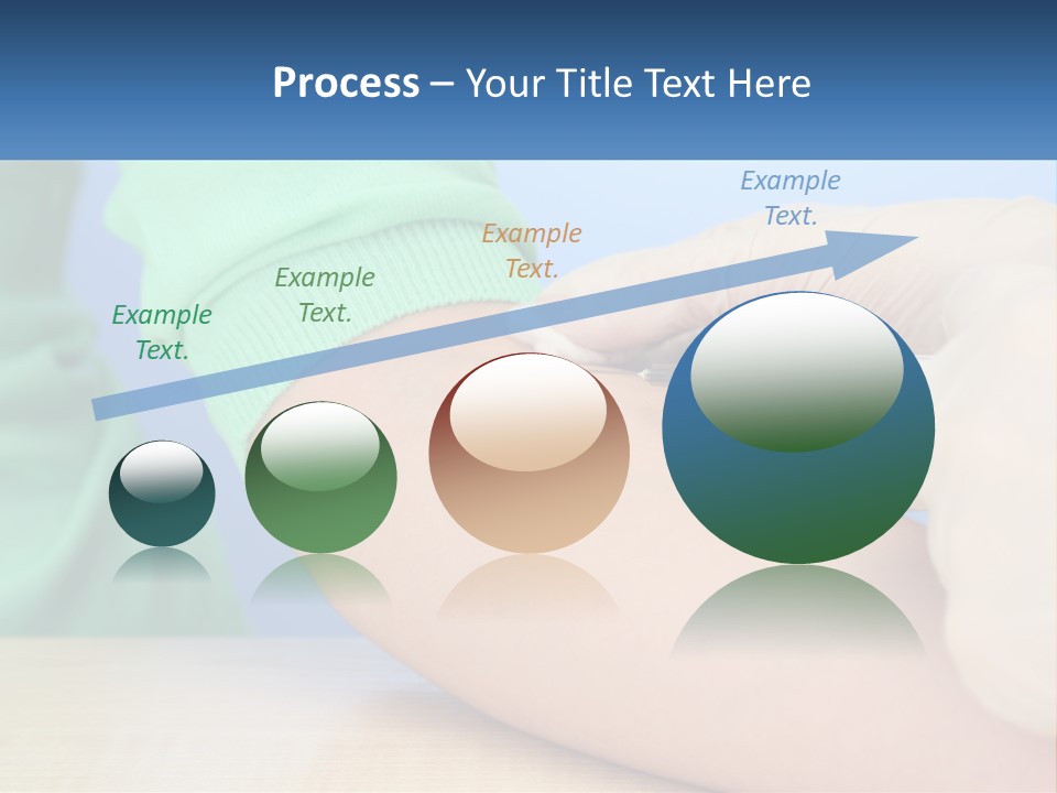 A Person In A Green Shirt Is Holding A Sys PowerPoint Template