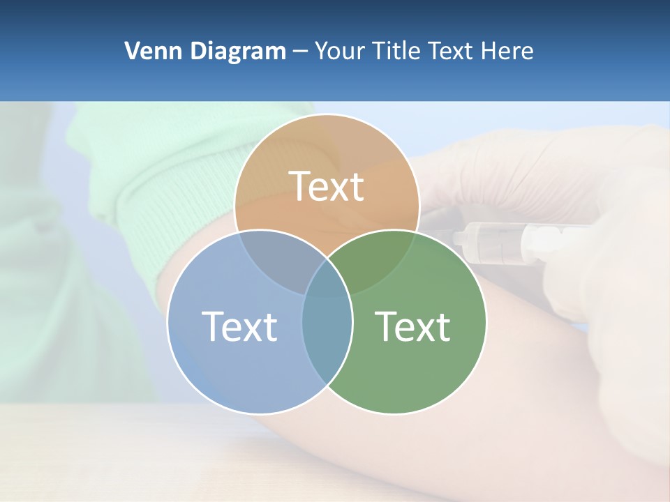 A Person In A Green Shirt Is Holding A Sys PowerPoint Template