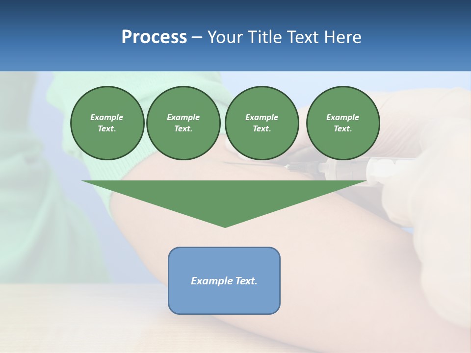 A Person In A Green Shirt Is Holding A Sys PowerPoint Template