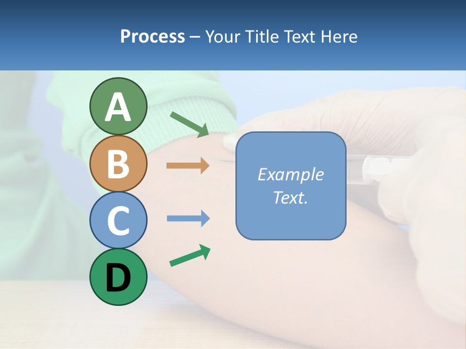 A Person In A Green Shirt Is Holding A Sys PowerPoint Template