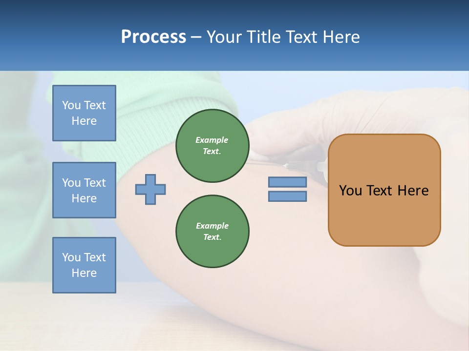 A Person In A Green Shirt Is Holding A Sys PowerPoint Template