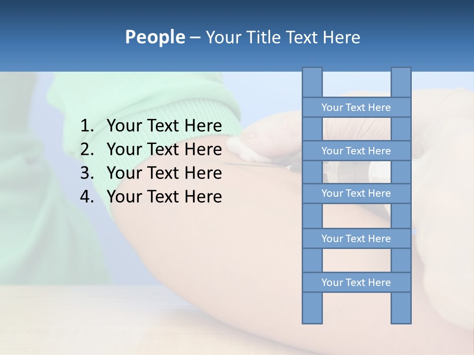 A Person In A Green Shirt Is Holding A Sys PowerPoint Template