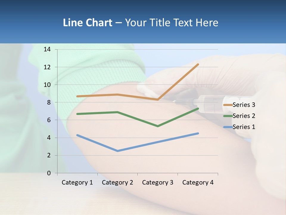 A Person In A Green Shirt Is Holding A Sys PowerPoint Template