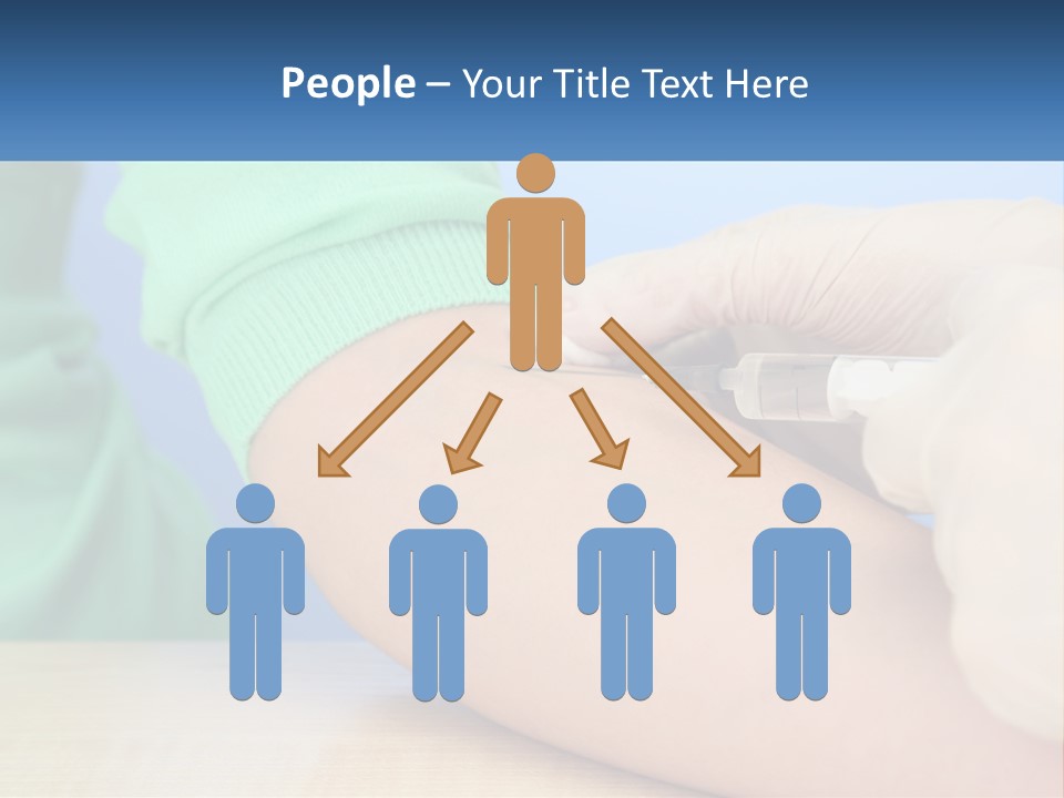 A Person In A Green Shirt Is Holding A Sys PowerPoint Template