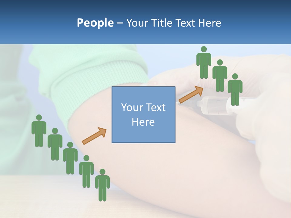 A Person In A Green Shirt Is Holding A Sys PowerPoint Template