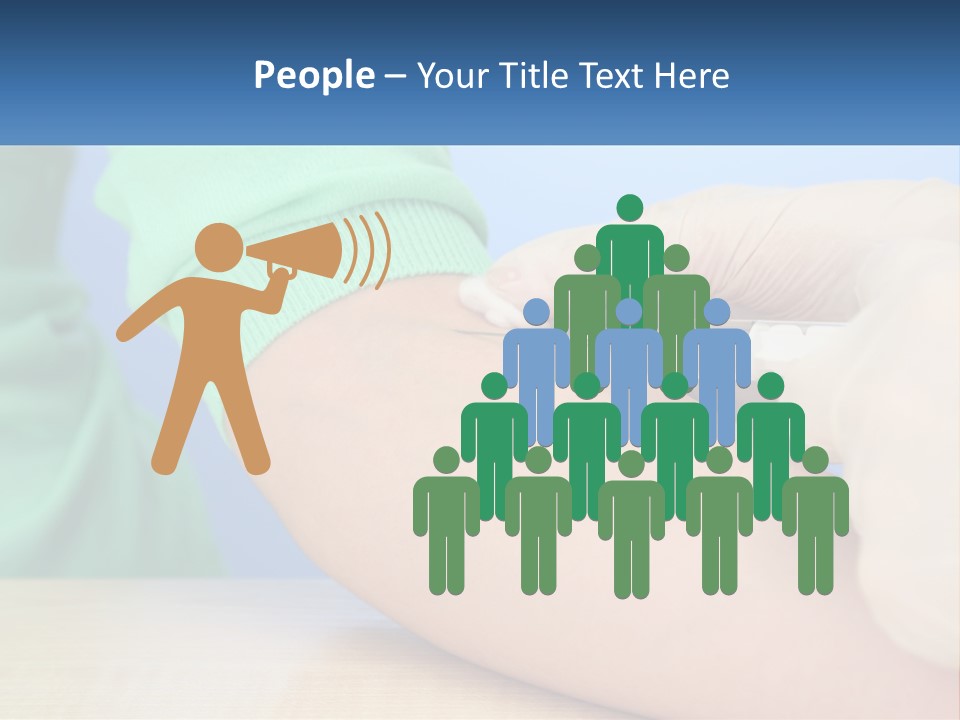 A Person In A Green Shirt Is Holding A Sys PowerPoint Template