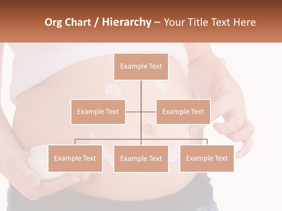 A Pregnant Woman Holding A Bottle Of Pills PowerPoint Template