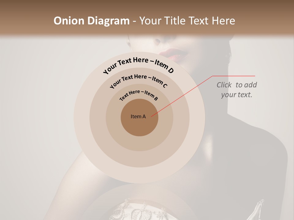 A Woman In A Dress With A Tiara On Her Head PowerPoint Template