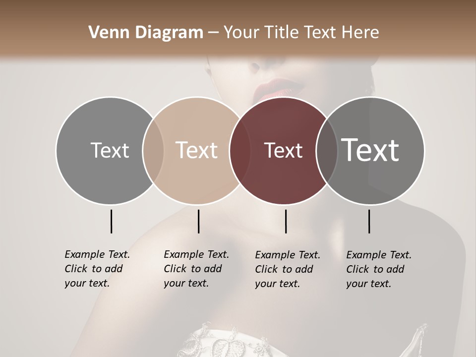 A Woman In A Dress With A Tiara On Her Head PowerPoint Template