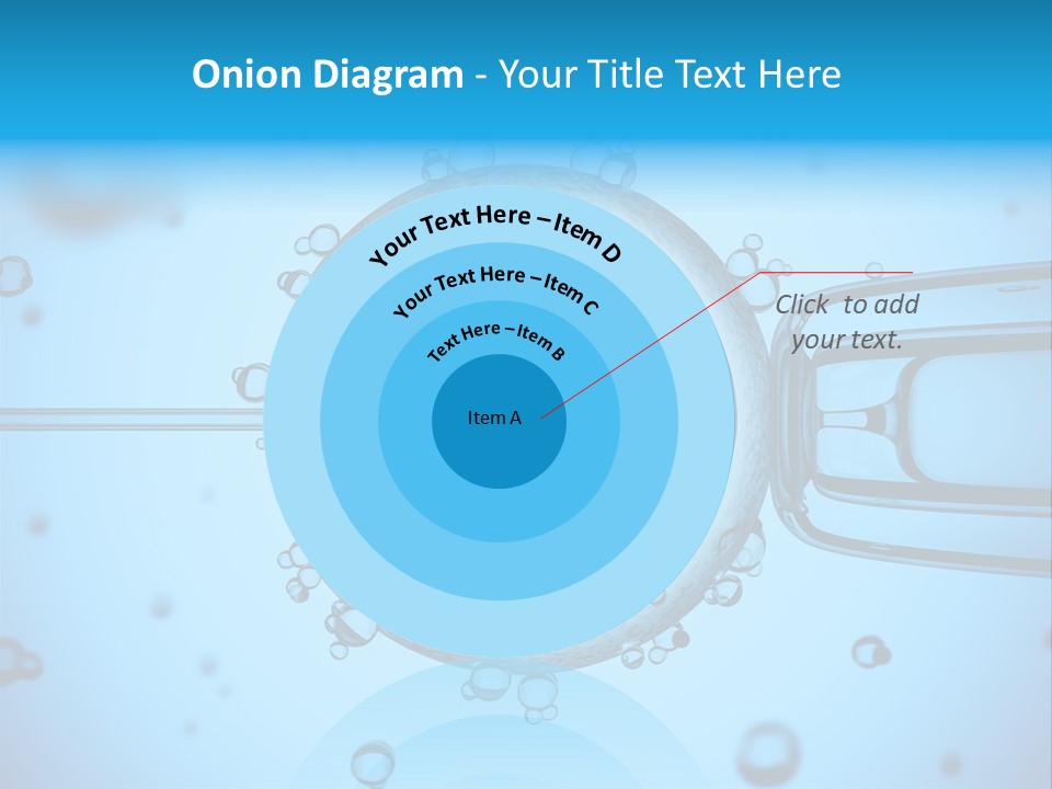 An Image Of A Cell Phone With Water Droplets On It PowerPoint Template