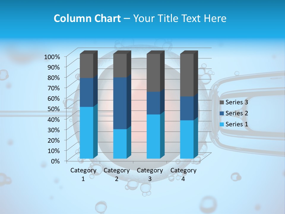An Image Of A Cell Phone With Water Droplets On It PowerPoint Template
