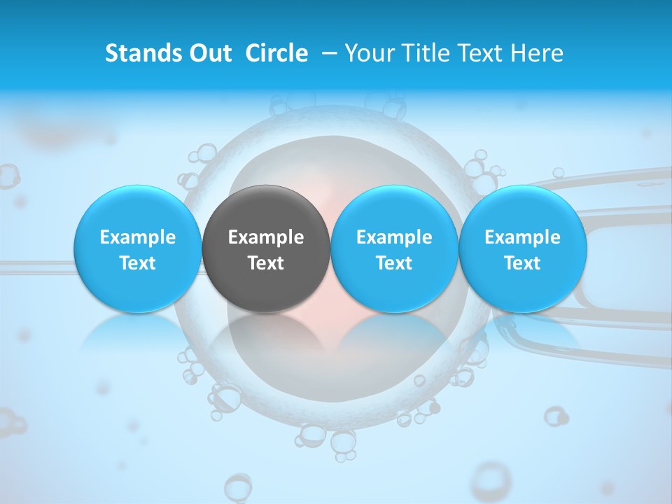 An Image Of A Cell Phone With Water Droplets On It PowerPoint Template