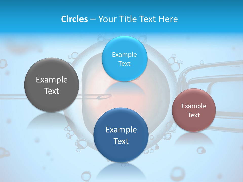 An Image Of A Cell Phone With Water Droplets On It PowerPoint Template