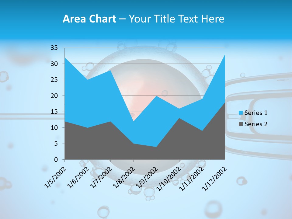 An Image Of A Cell Phone With Water Droplets On It PowerPoint Template