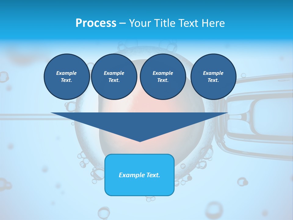 An Image Of A Cell Phone With Water Droplets On It PowerPoint Template