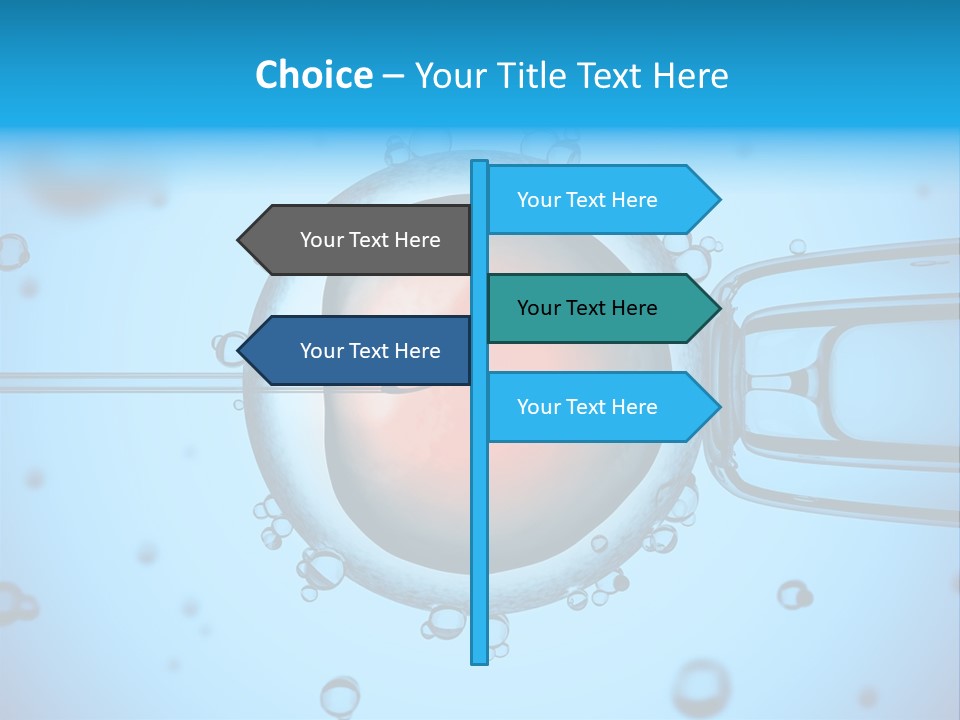 An Image Of A Cell Phone With Water Droplets On It PowerPoint Template