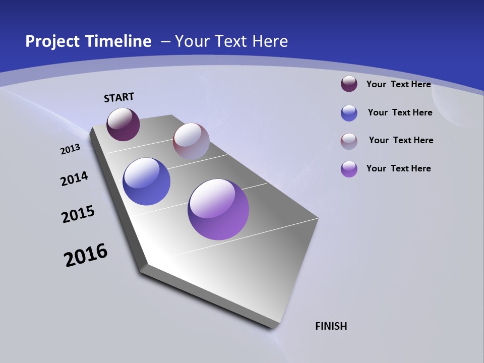 A Blue Planet With A Bright Sun In The Background PowerPoint Template