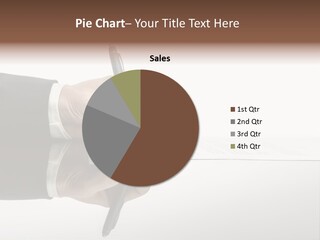 A Person Writing On A Piece Of Paper With A Pen PowerPoint Template